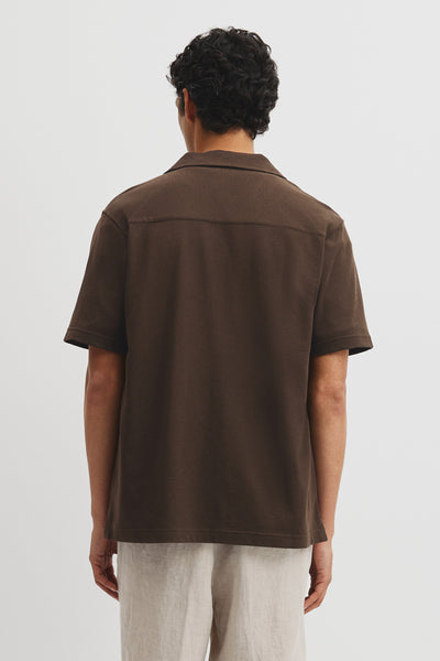 Textured Cuban Shirt