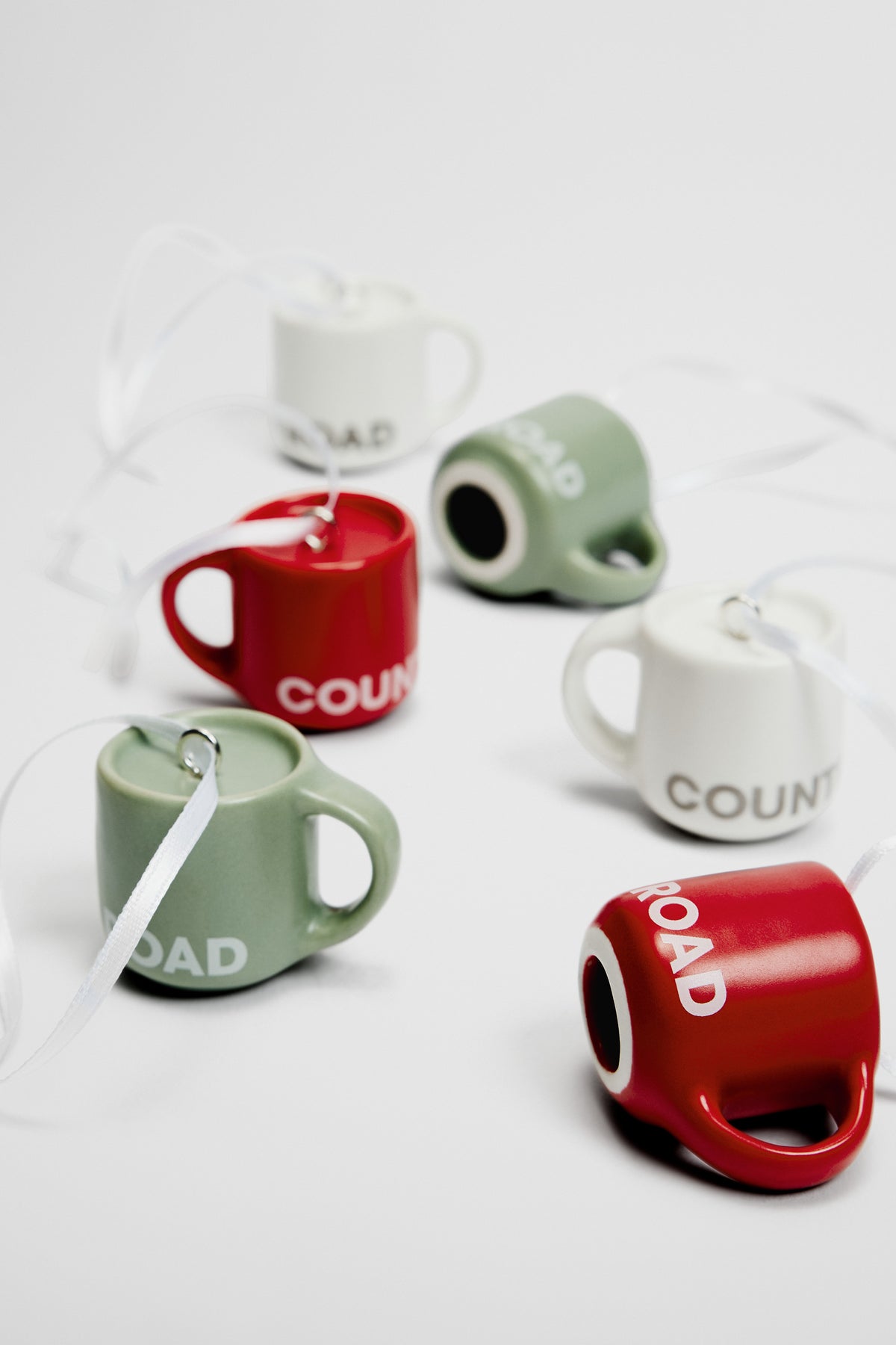 Demm Mug Ornament Set of 6