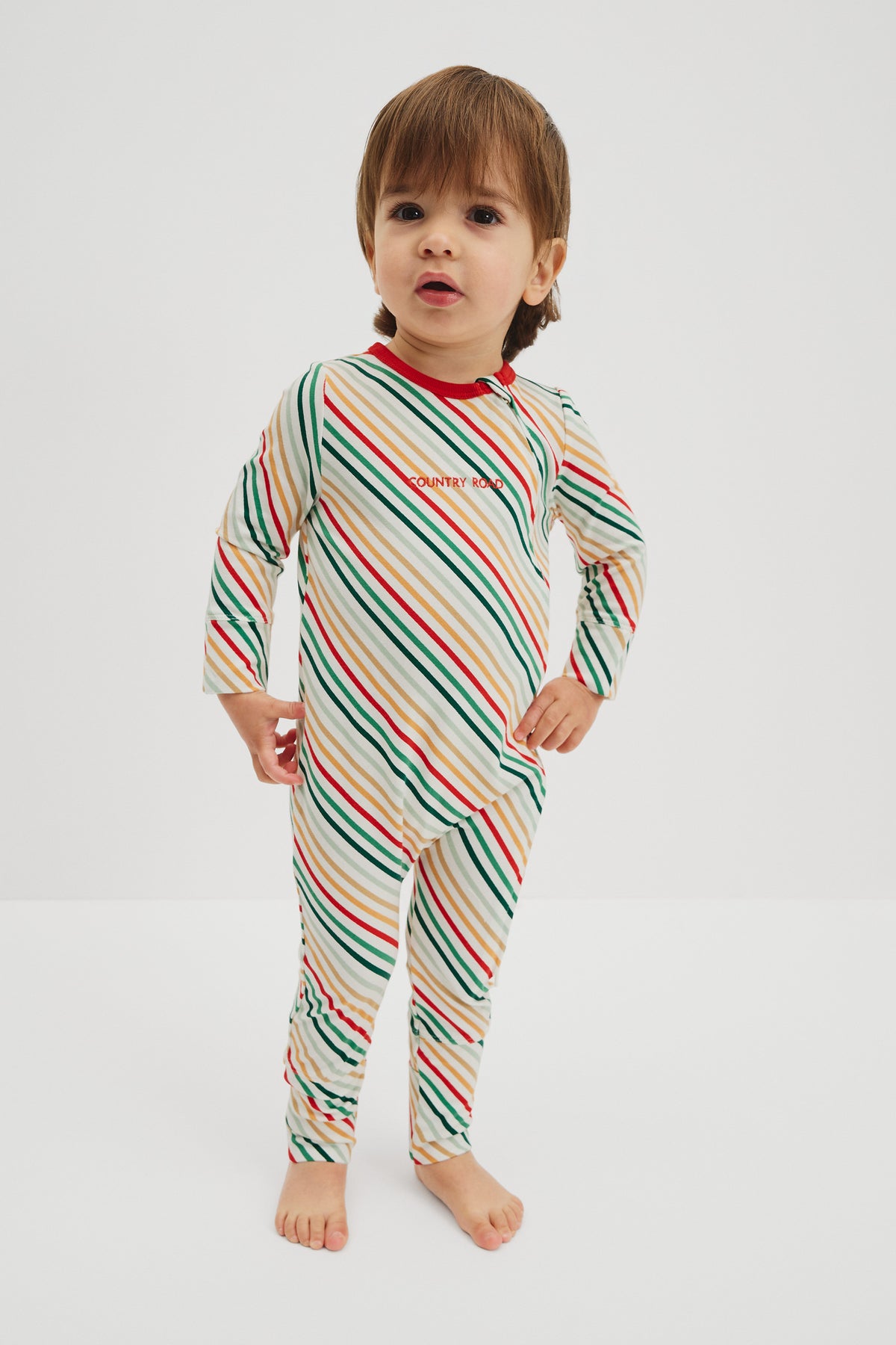 Organically Grown Cotton Jersey Print Jumpsuit