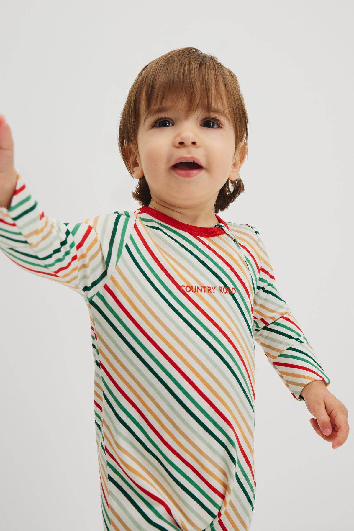 Organically Grown Cotton Jersey Print Jumpsuit