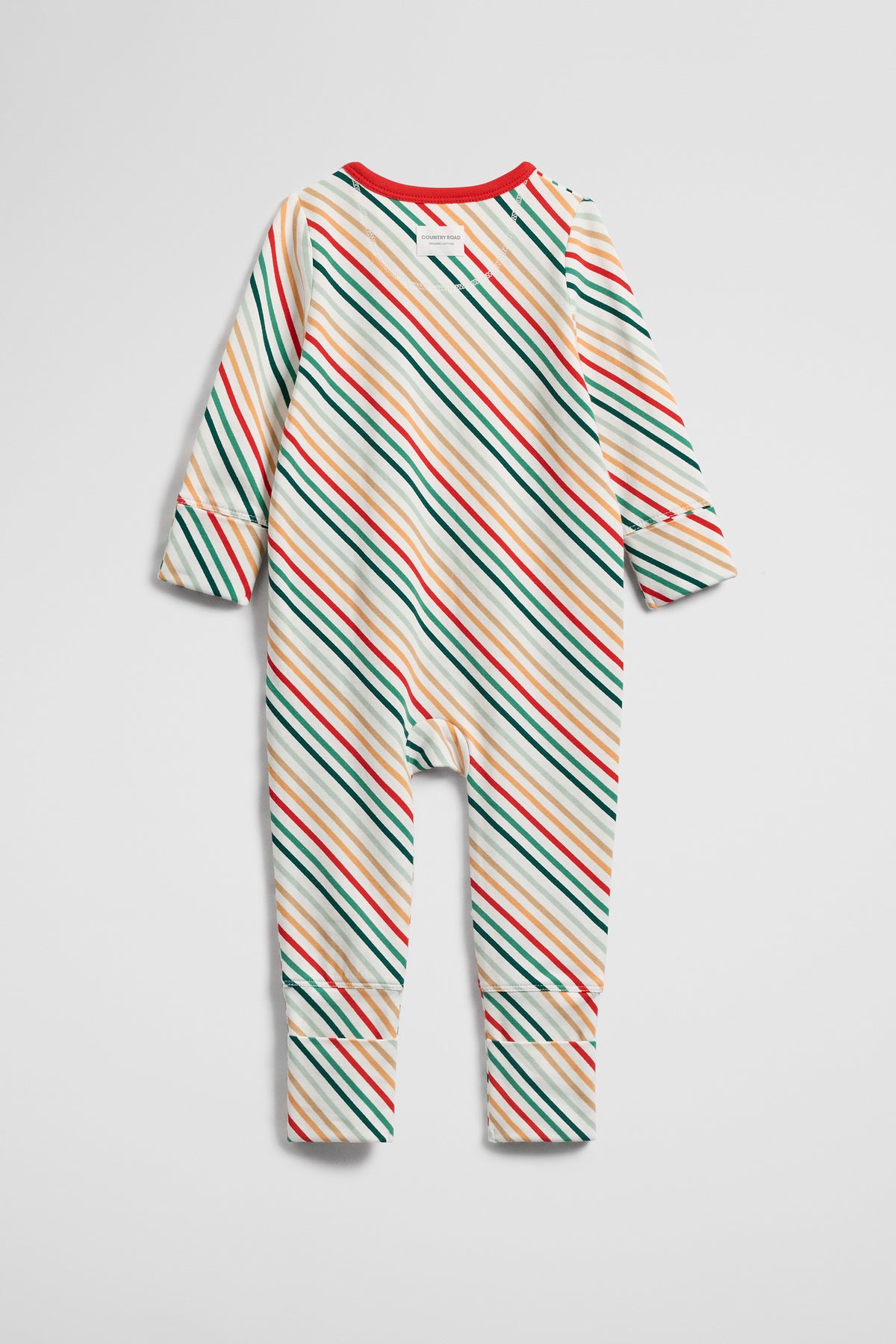 Organically Grown Cotton Jersey Print Jumpsuit