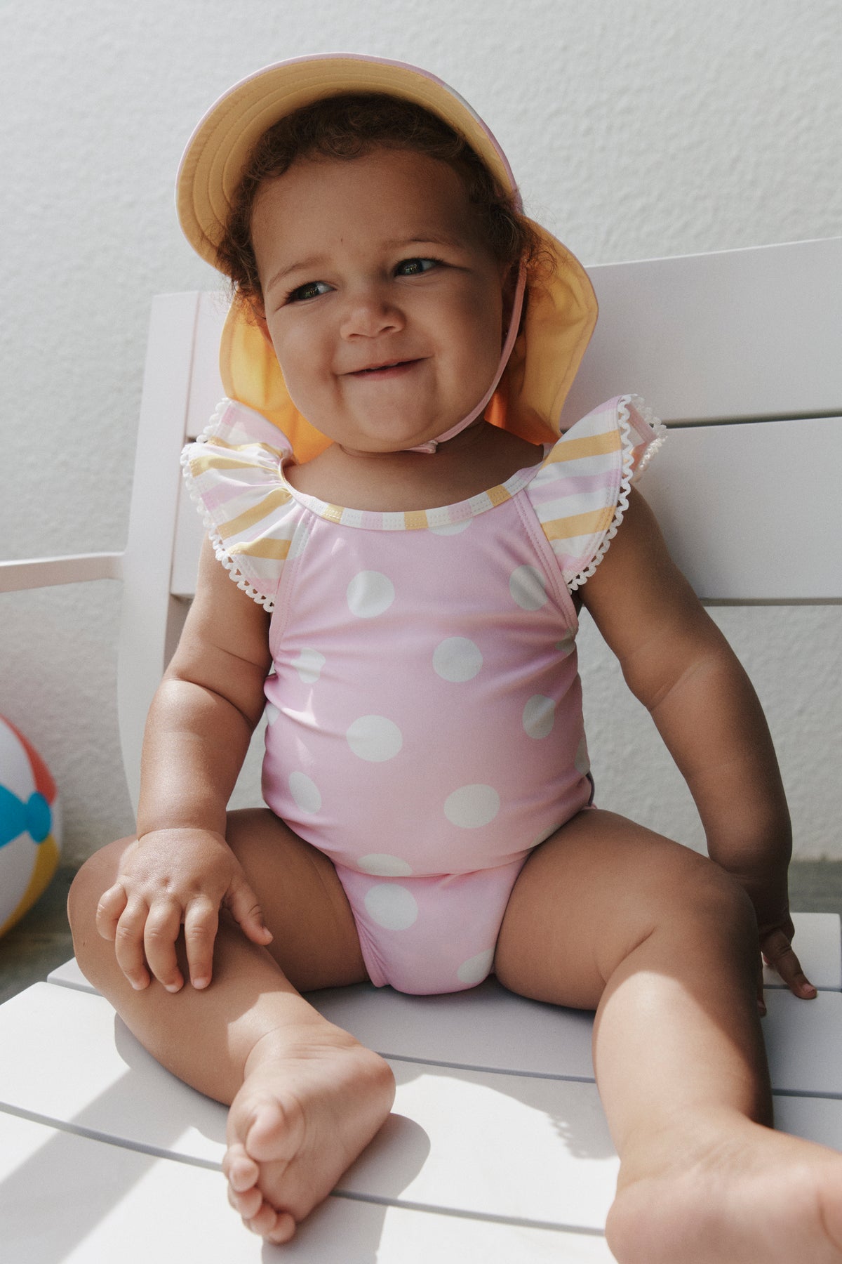 Sleeveless Frill Swimsuit