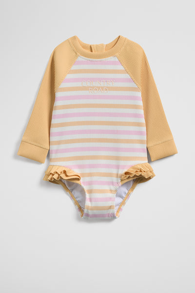 Long Sleeve One Piece Swimsuit