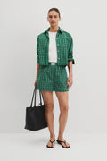 Check Boxer Short