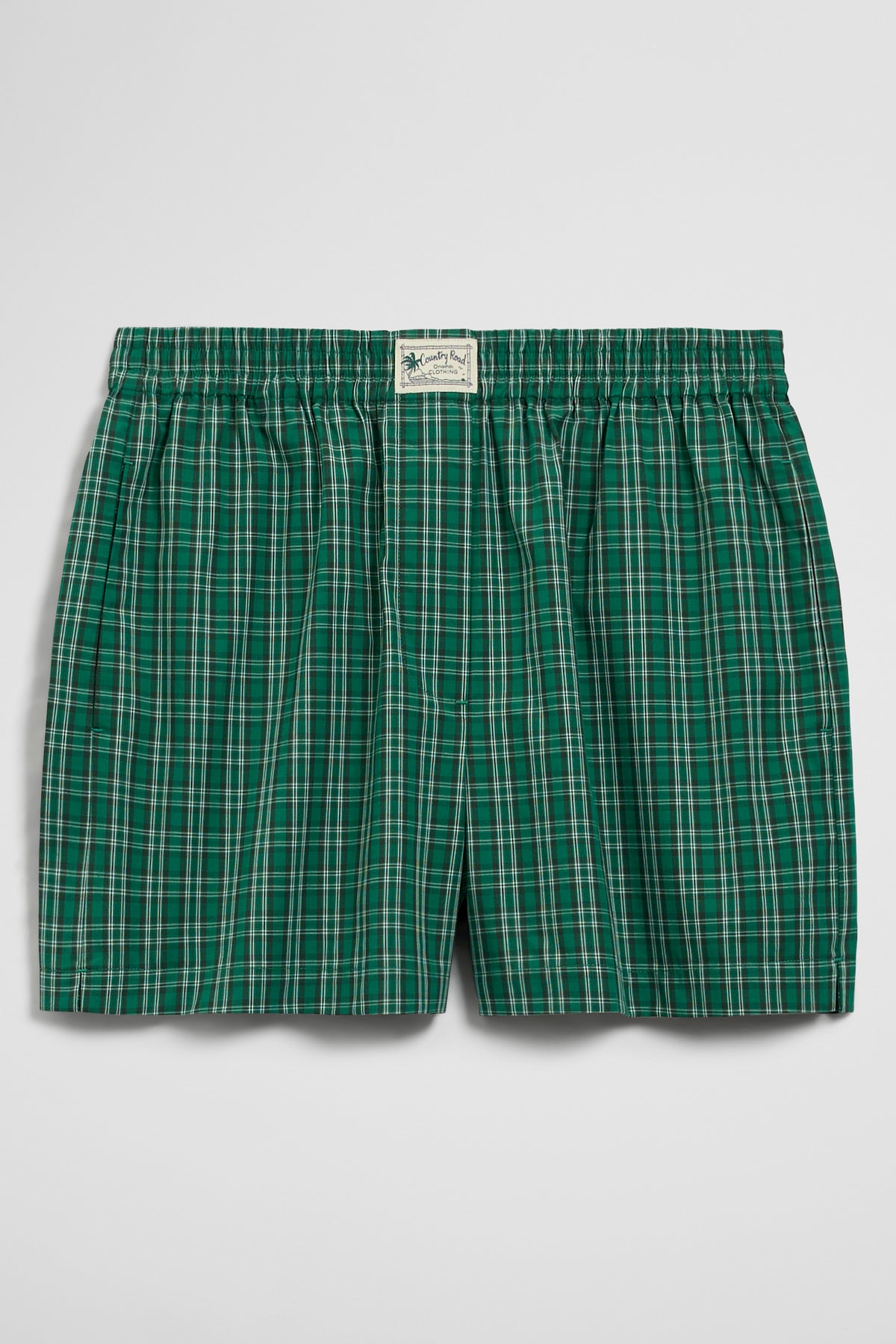 Organically Grown Cotton Check Boxer Short