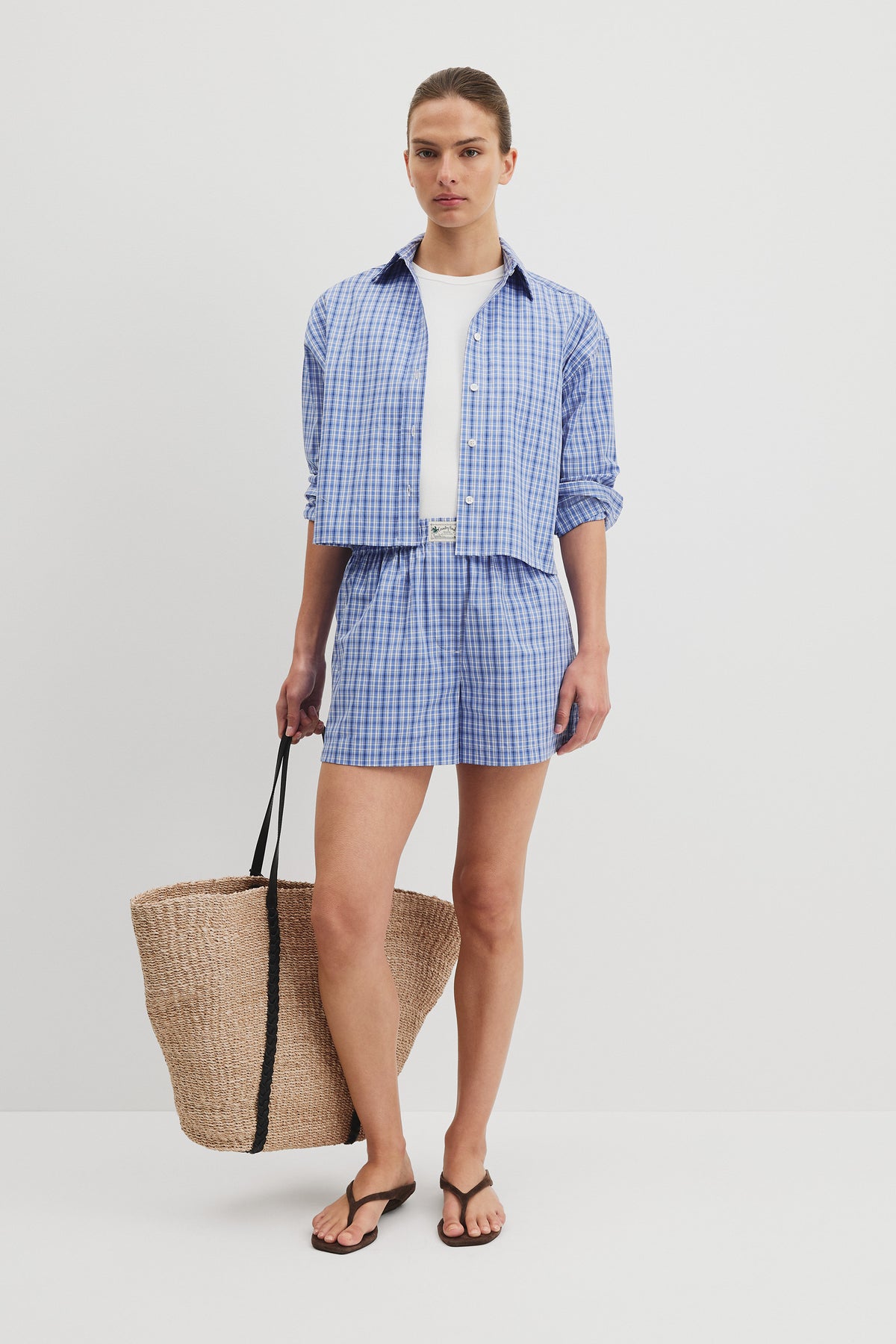 Check Boxer Short