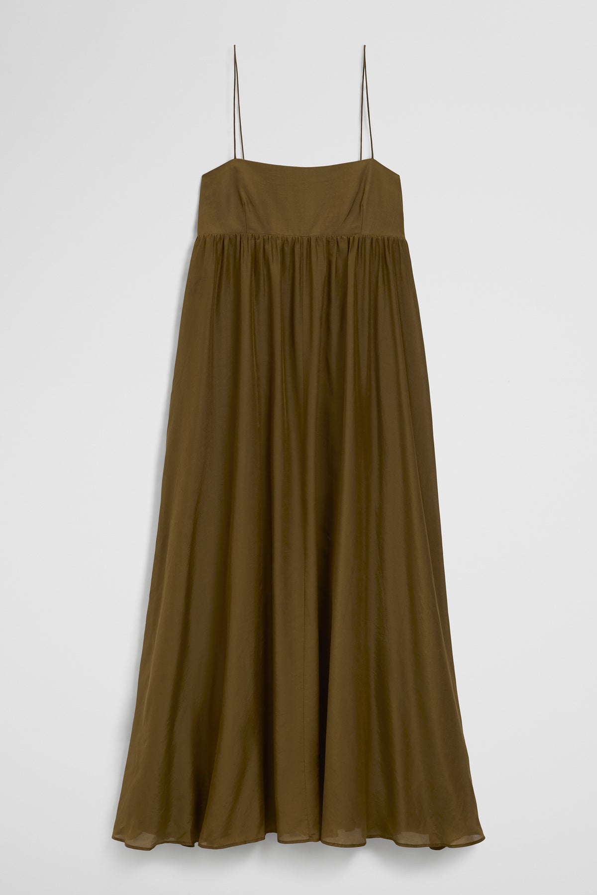 Gathered Maxi Dress