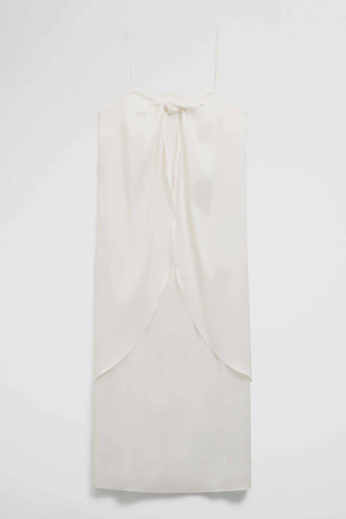 Tie Detail Midi Dress