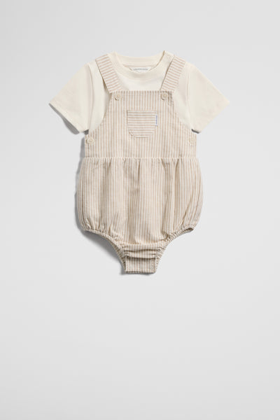 Linen Cotton Overall Set