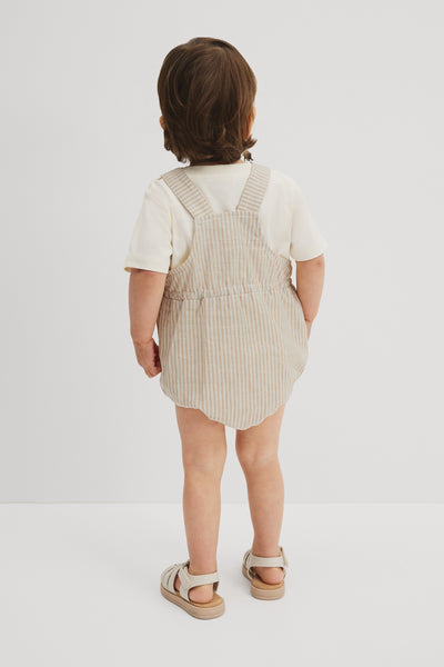 Linen Cotton Overall Set