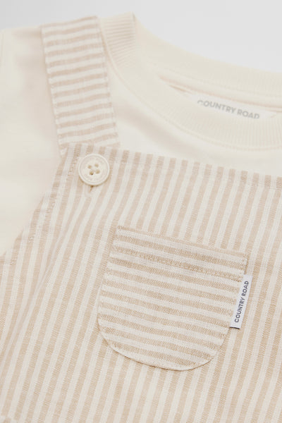 Linen Cotton Overall Set