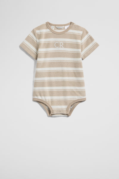 Australian Cotton Short Sleeve Terry Bodysuit