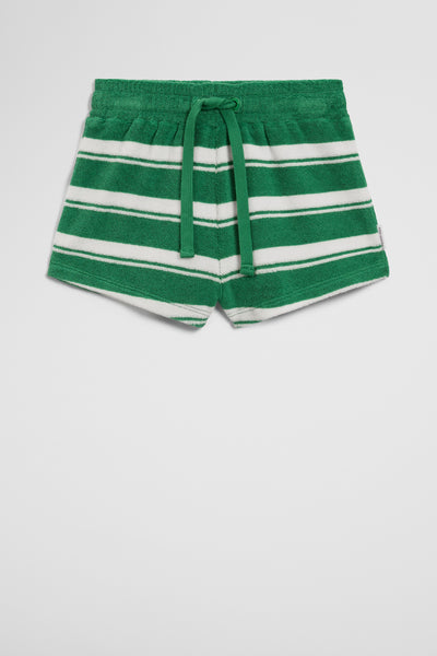 Australian Cotton Stripe Terry Short