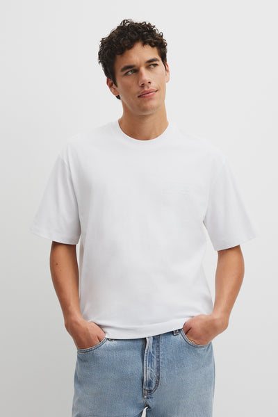 Australian Cotton Short Sleeve Heritage Boxy T-Shirt