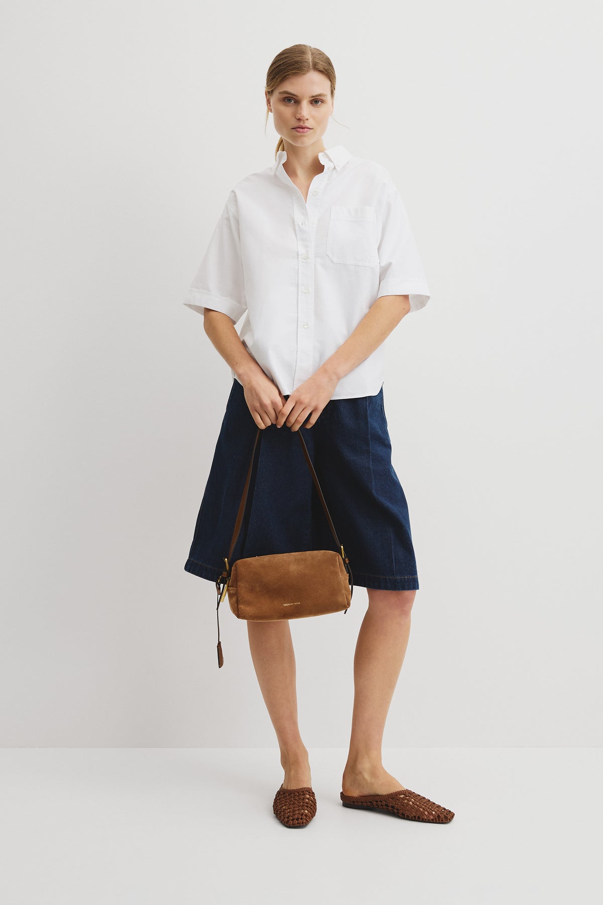 Short Sleeve Oxford Shirt