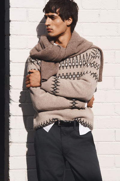 Wool Fair Isle Knit