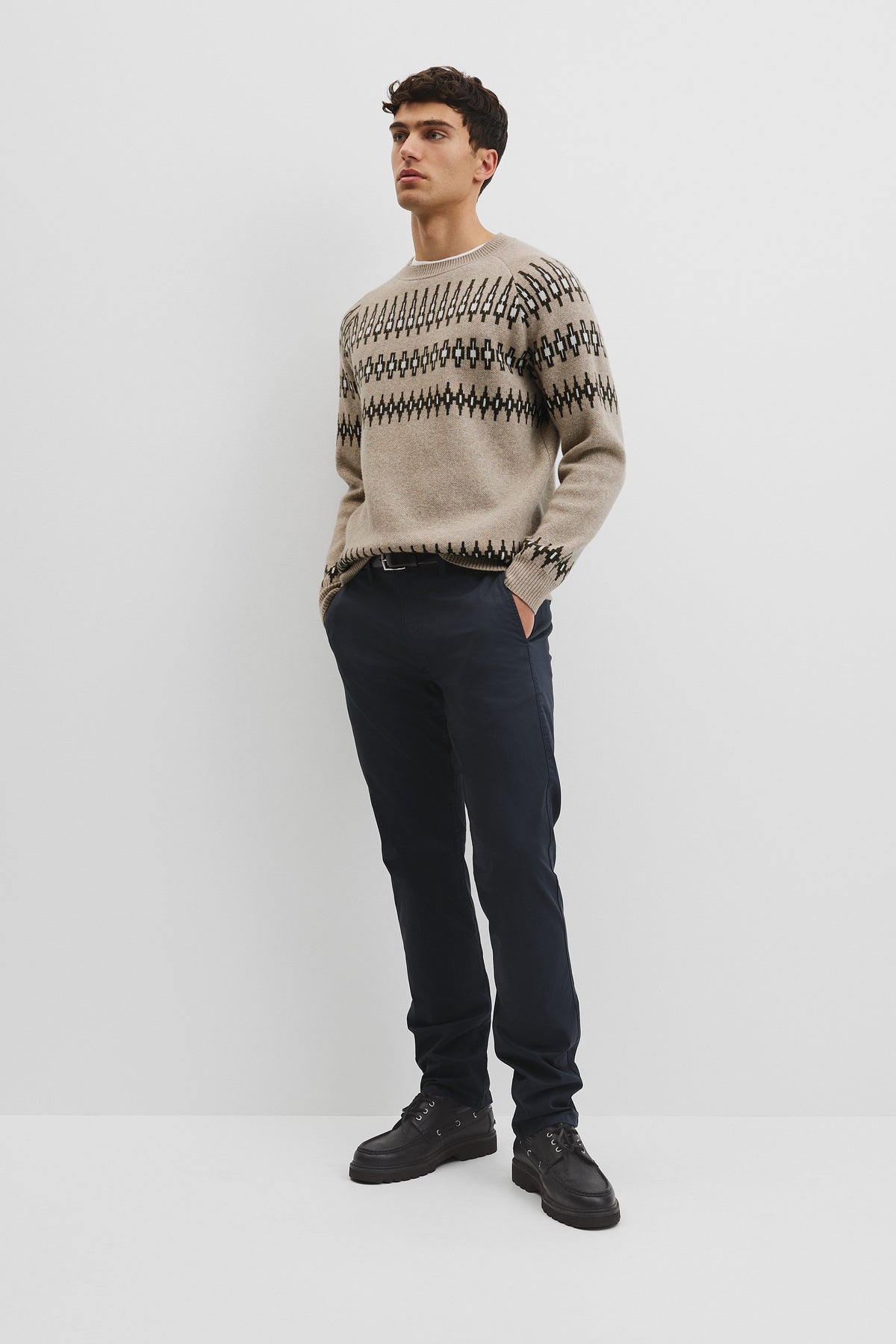 Wool Fair Isle Knit