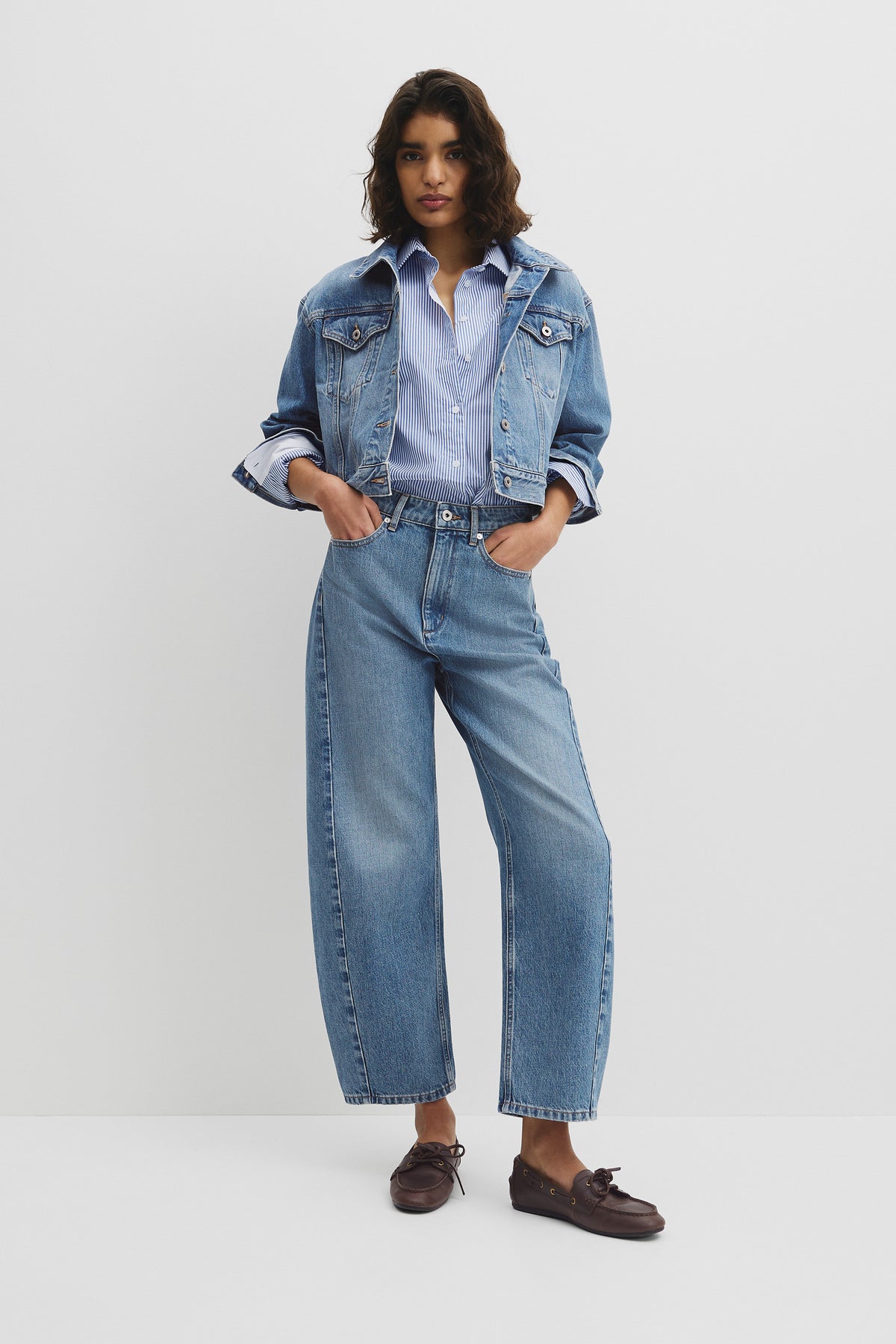 Stripe Poplin Shirt