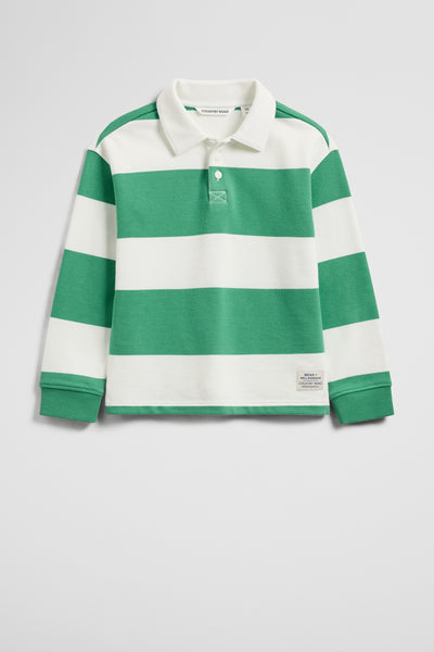 Australian Cotton Long Sleeve Stripe Rugby