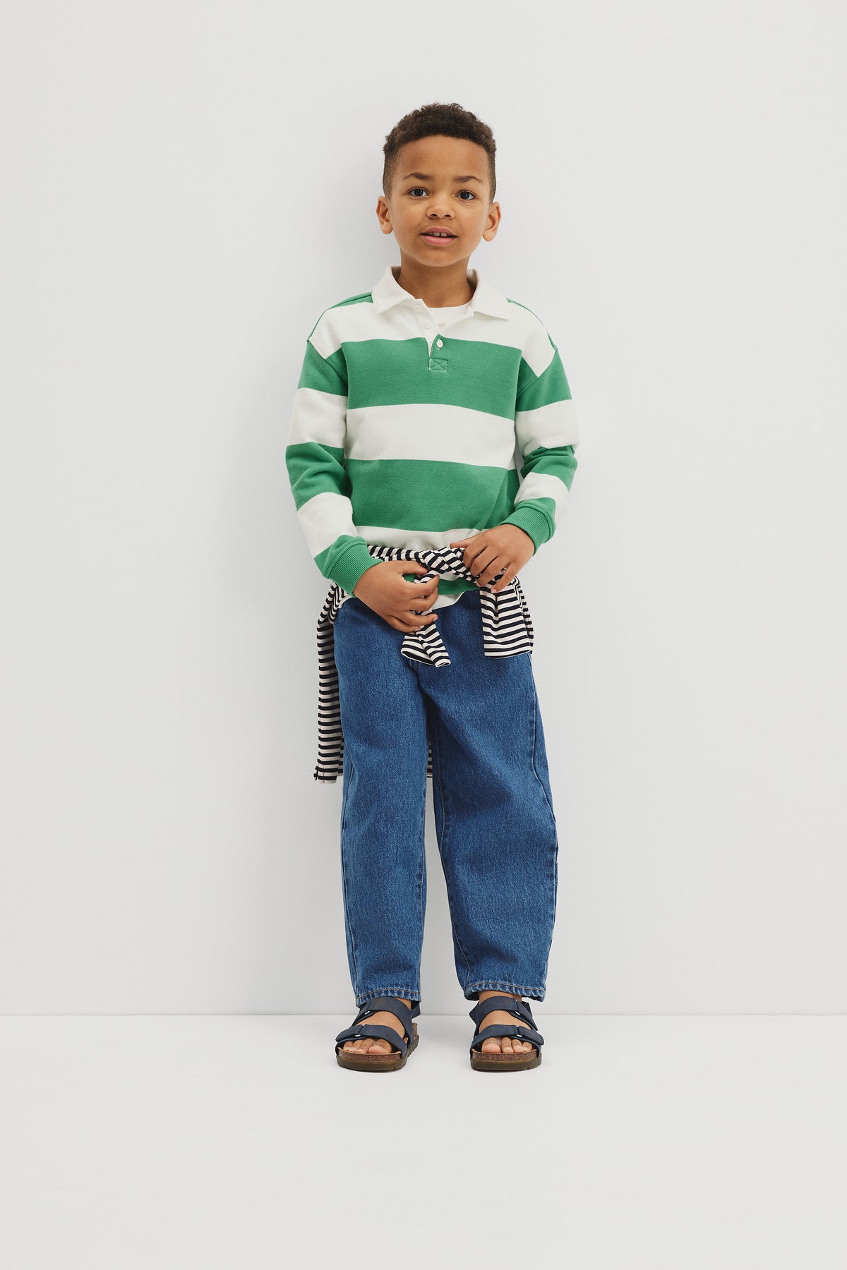 Australian Cotton Long Sleeve Stripe Rugby
