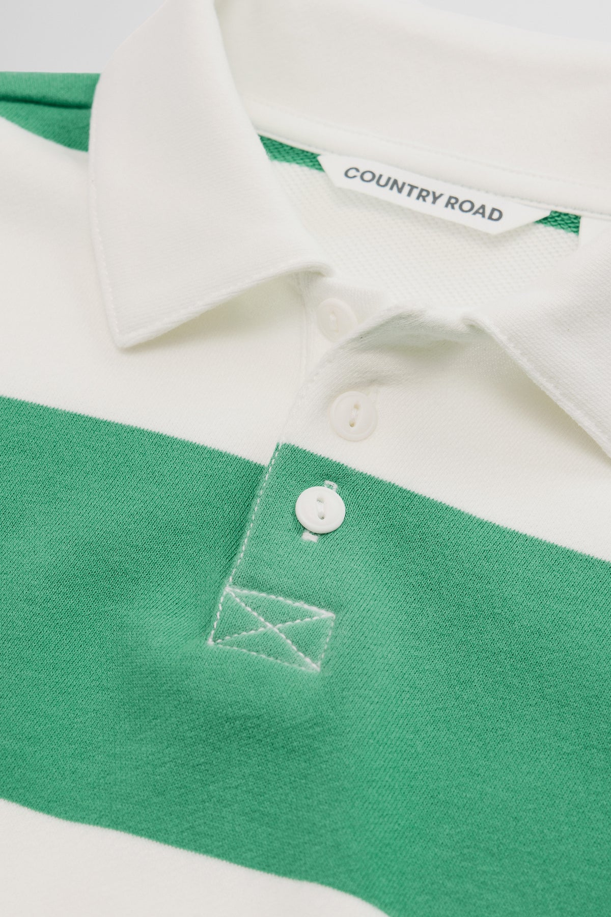 Australian Cotton Long Sleeve Stripe Rugby