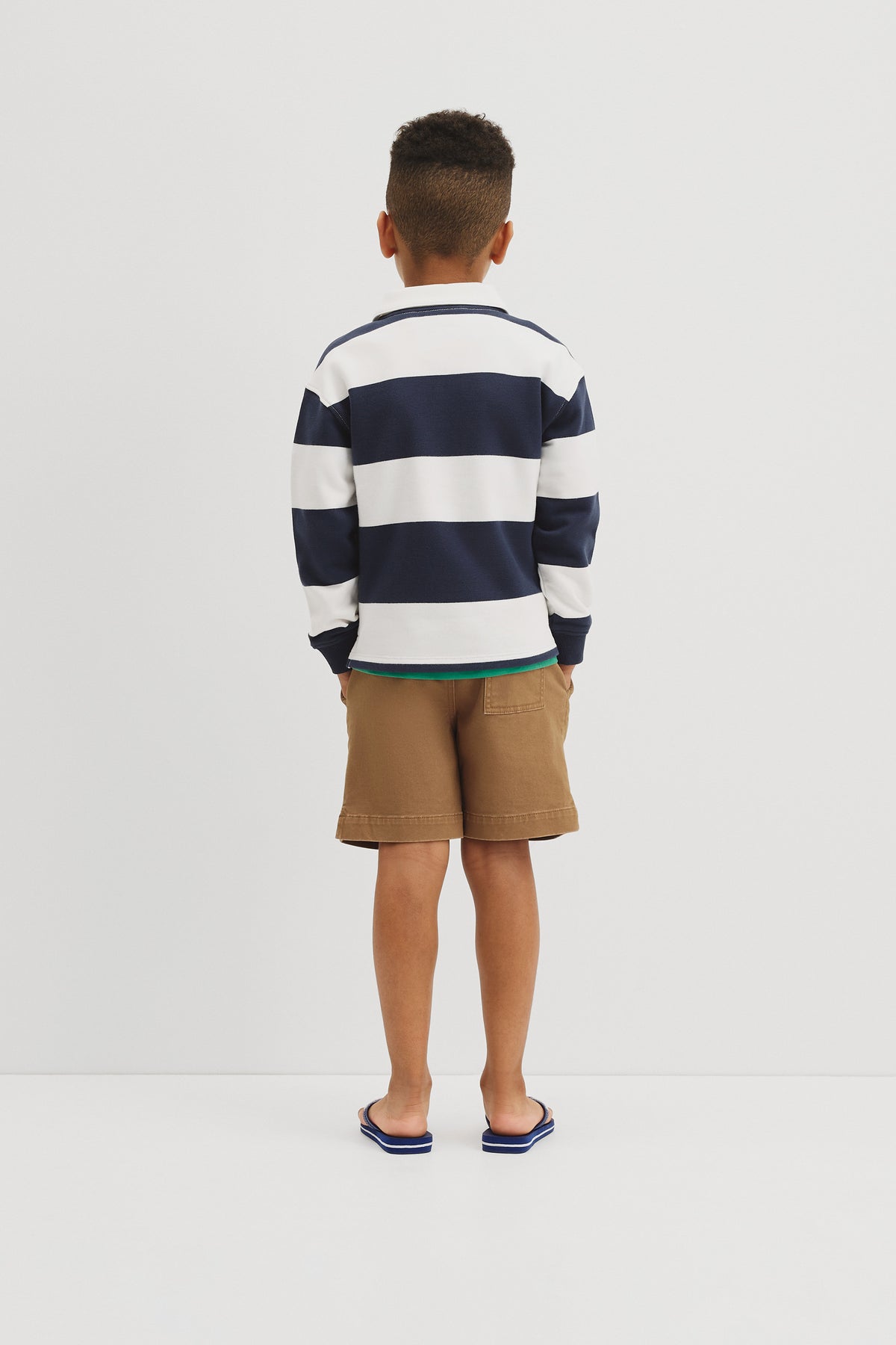Australian Cotton Long Sleeve Stripe Rugby