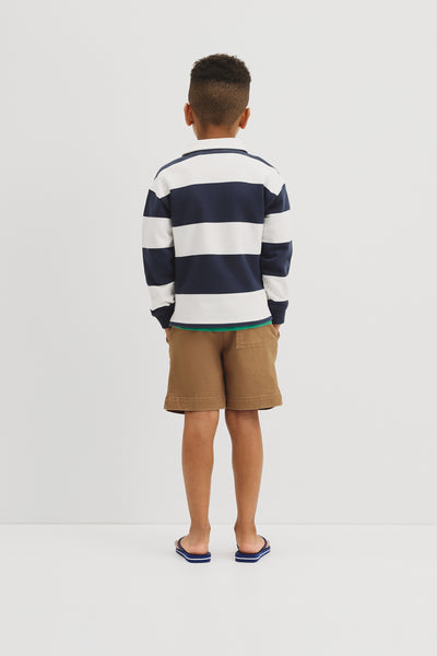 Australian Cotton Long Sleeve Stripe Rugby