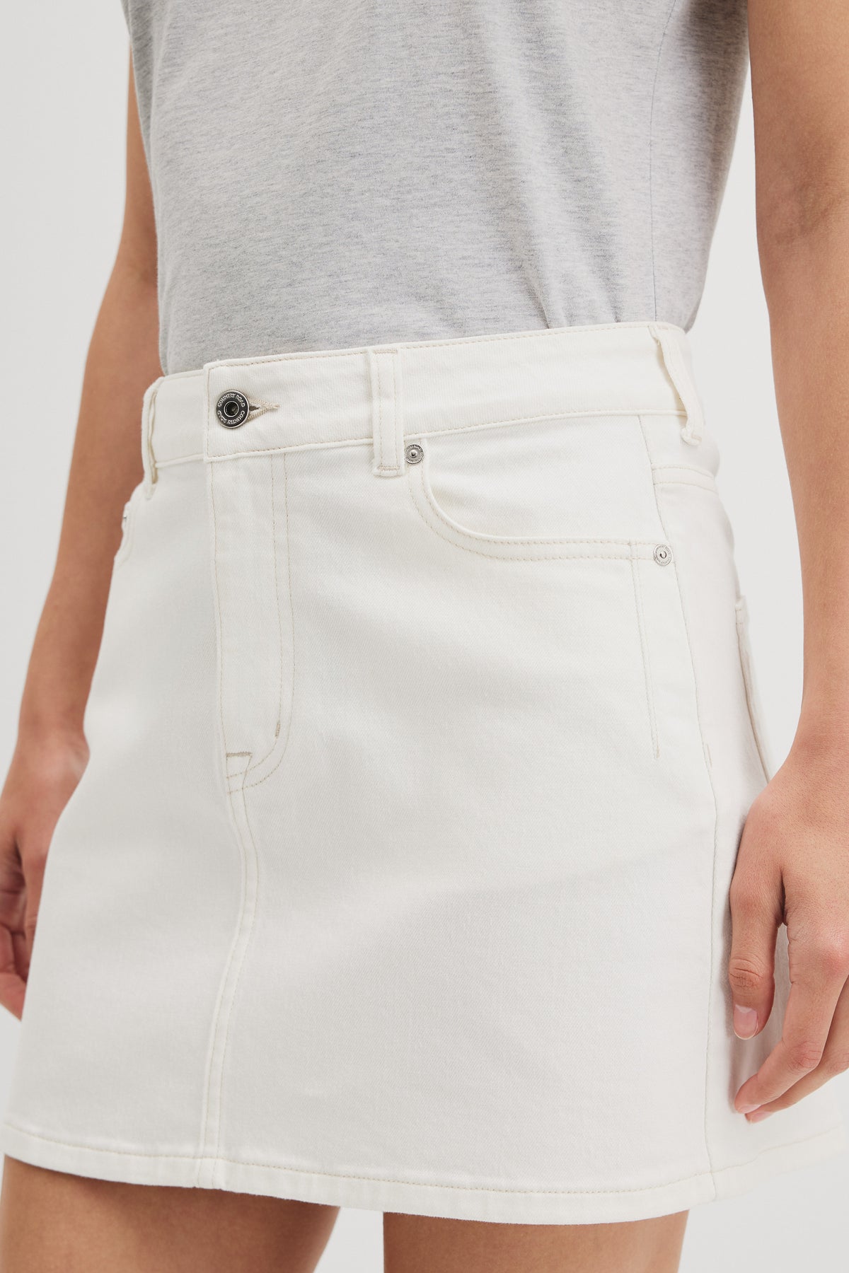 Denim Mini Skirt