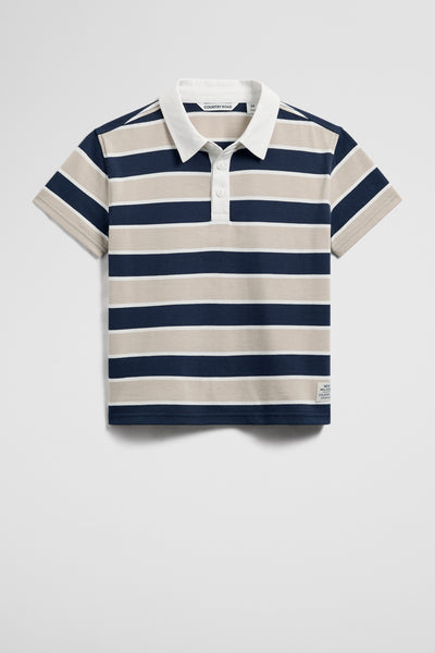 Australian Cotton Short Sleeve Stripe Rugby