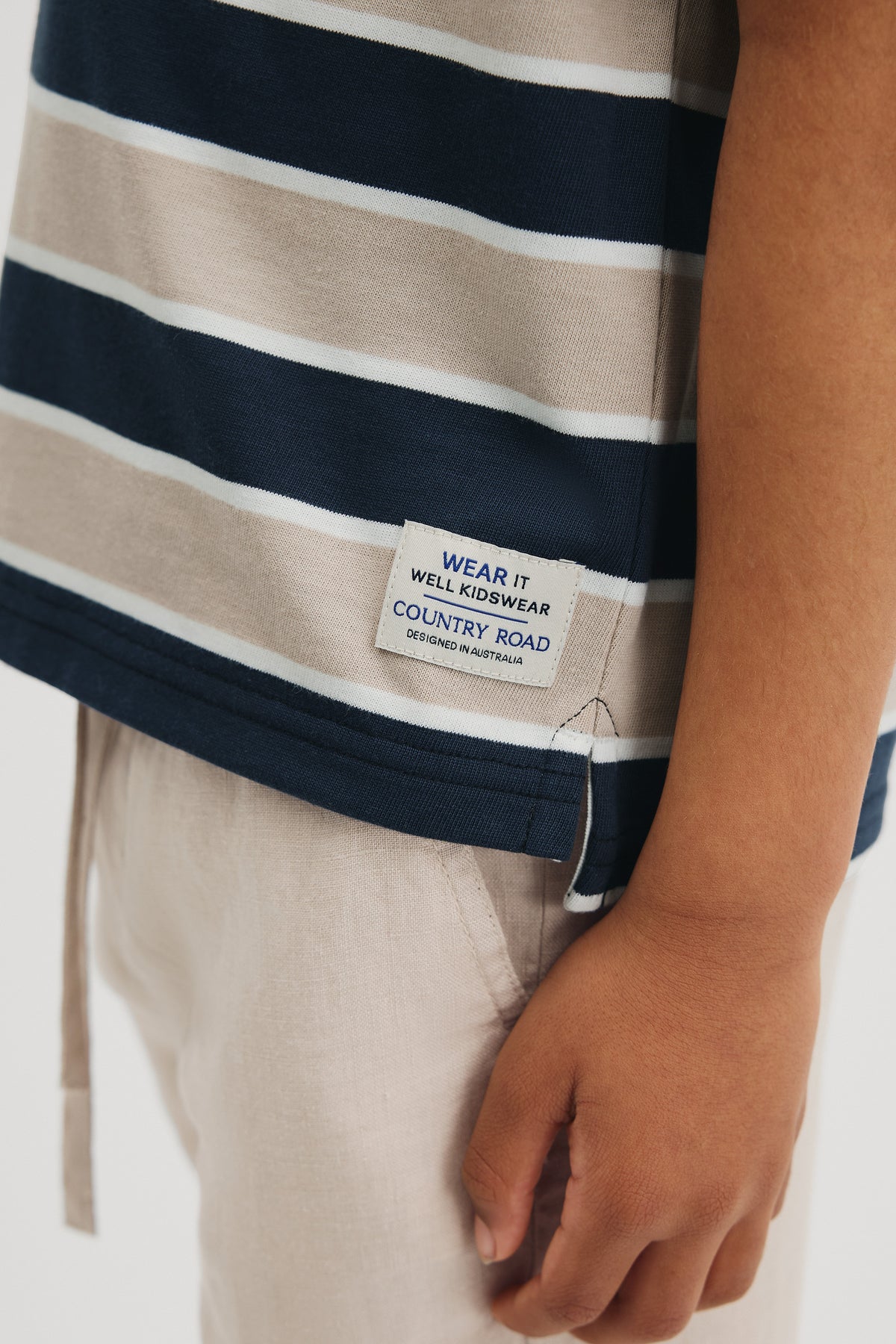 Australian Cotton Short Sleeve Stripe Rugby