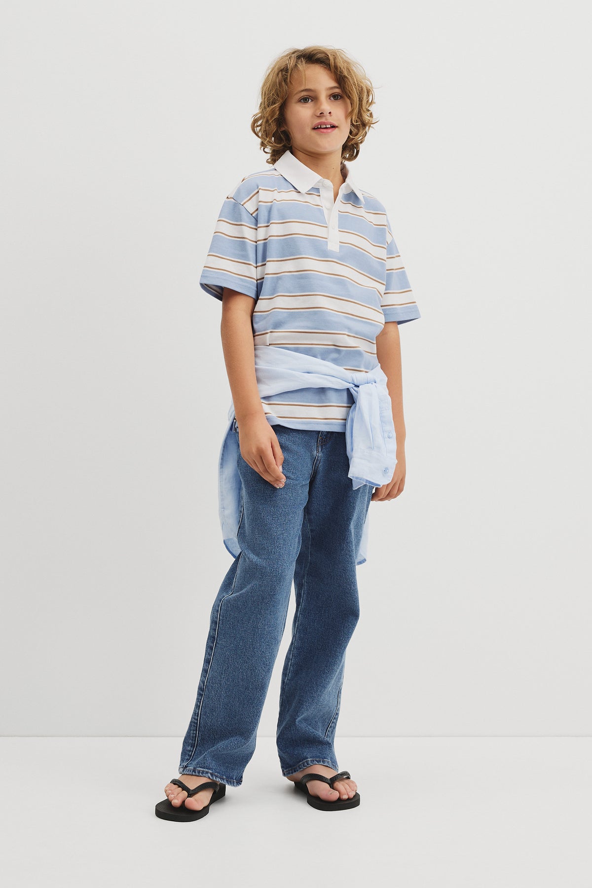 Teen Short Sleeve Rugby T-Shirt