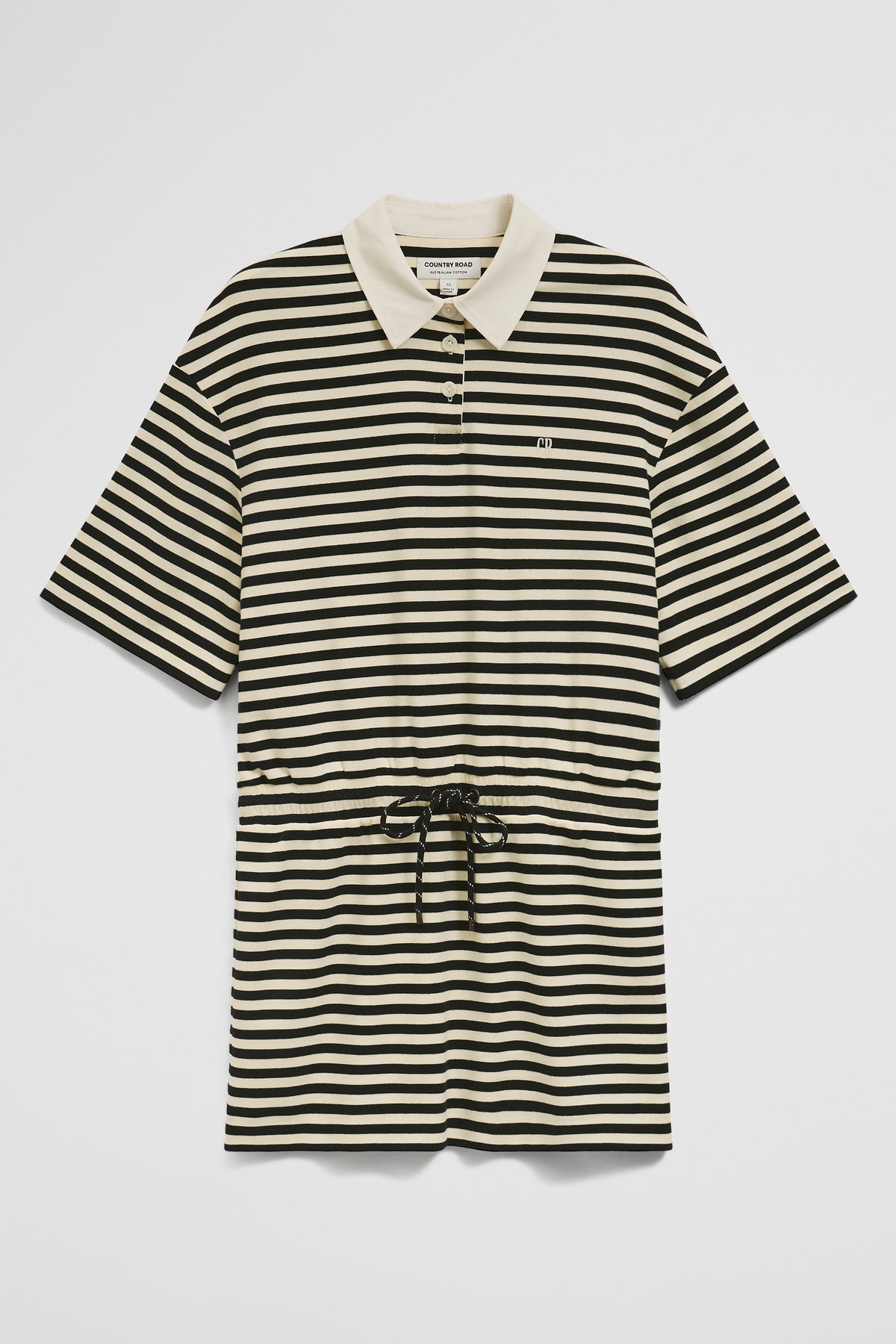 Australian Cotton Stripe Jersey Dress