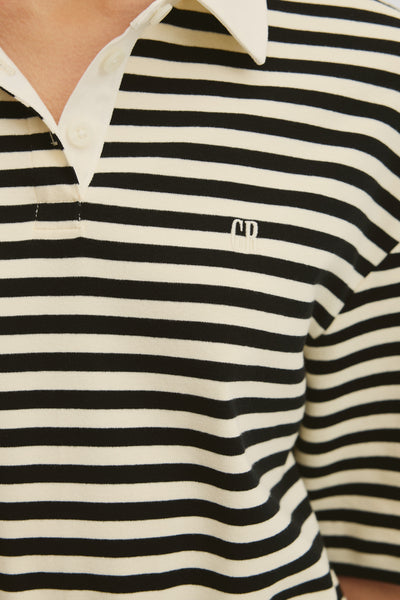 Australian Cotton Stripe Jersey Dress