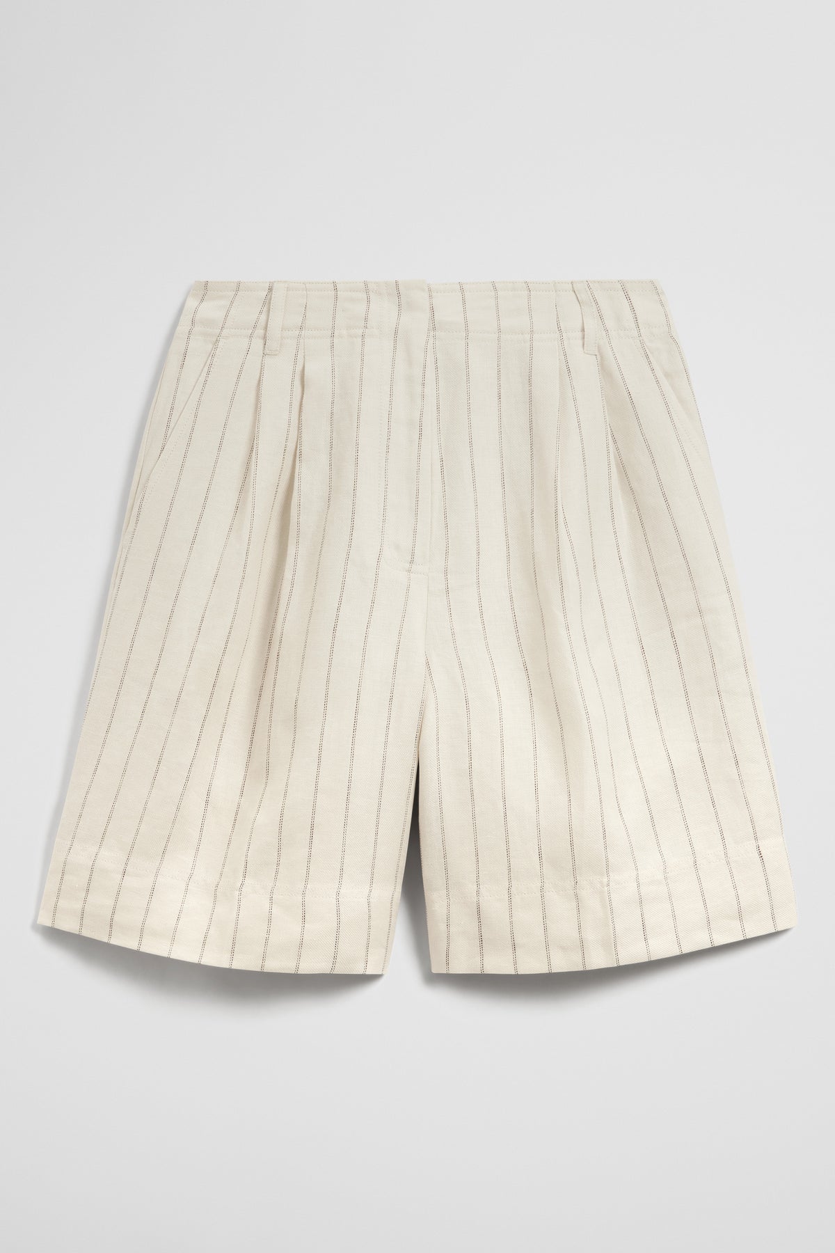 Stripe Linen Short