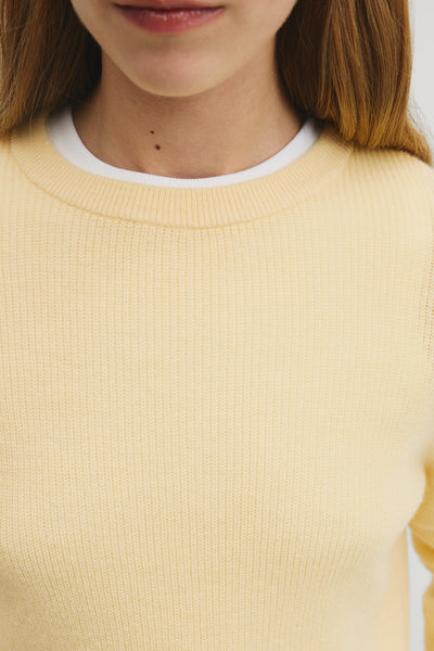 Lightweight Crew Neck Knit