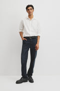 Loose Fit Tapered Leg Jean