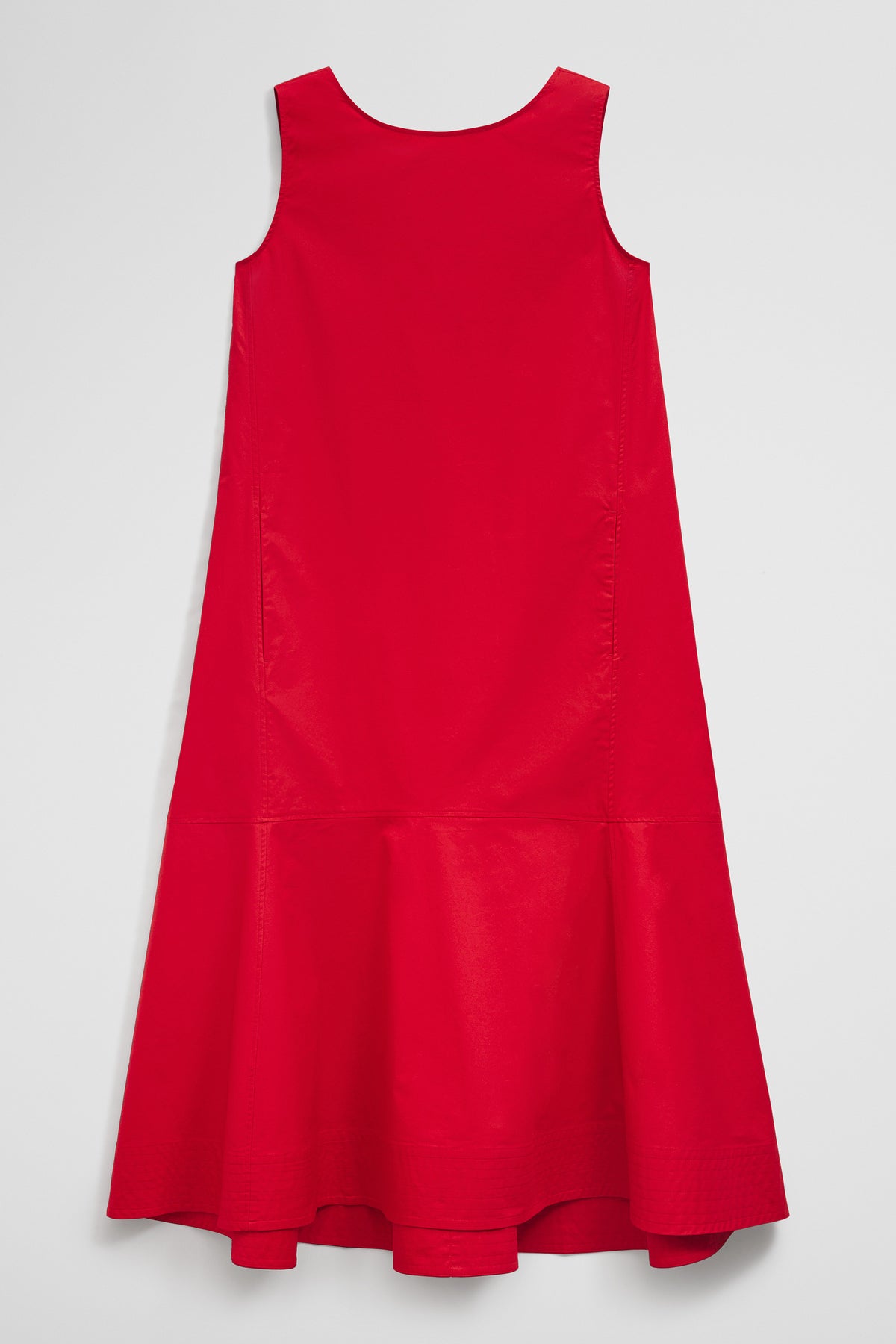 Flare Hem Midi Dress