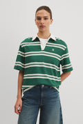 Australian Cotton Stripe Rugby Polo