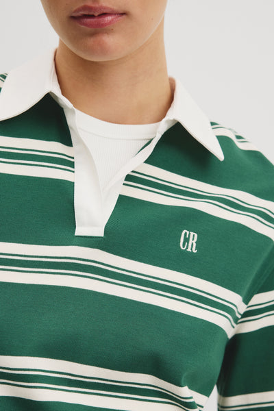 Australian Cotton Stripe Rugby Polo