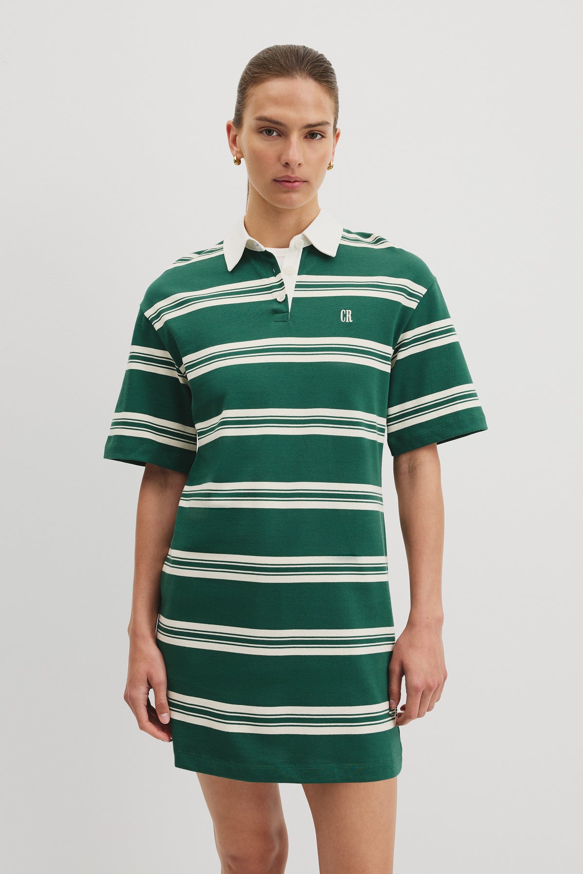 Stripe Mini Rugby Dress