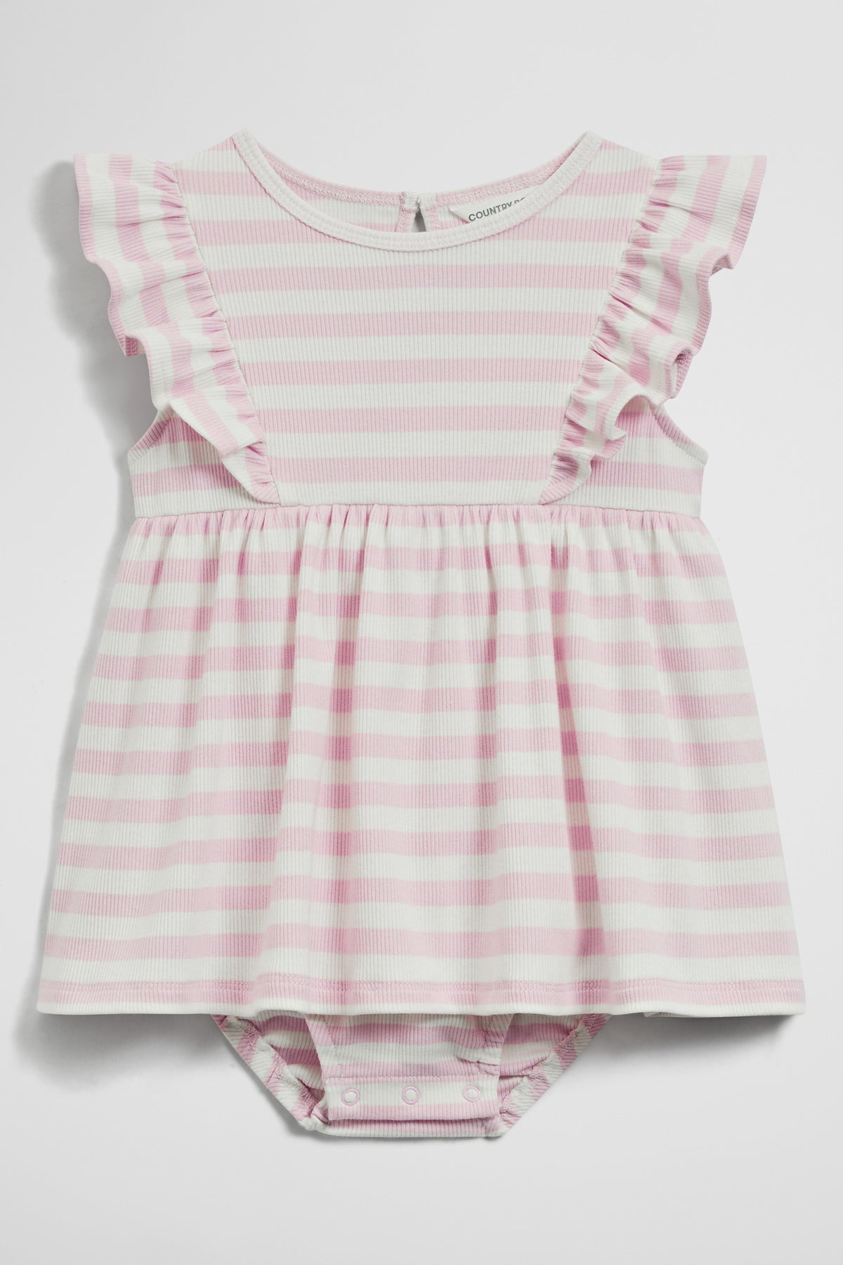 Sleeveless Rib Romper Dress