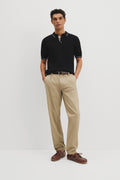 Australian Cotton Pleated Chino