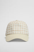 Australian Cotton Gingham Cap