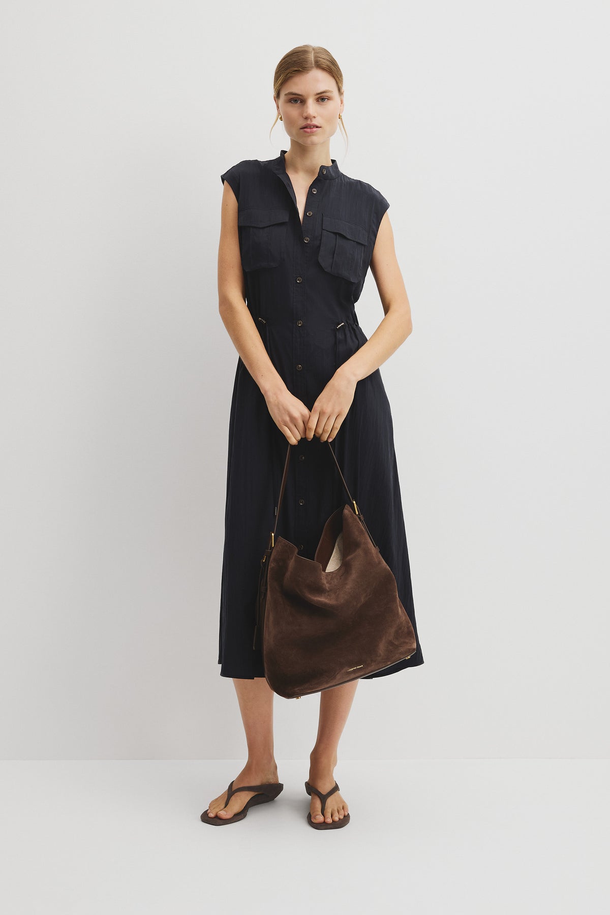 Utility Midi Dress