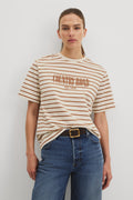 Australian Cotton Stripe Country Road T-shirt