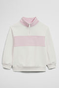 Panelled 1/4 Zip Sweat