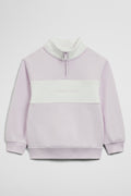 Panelled 1/4 Zip Sweat