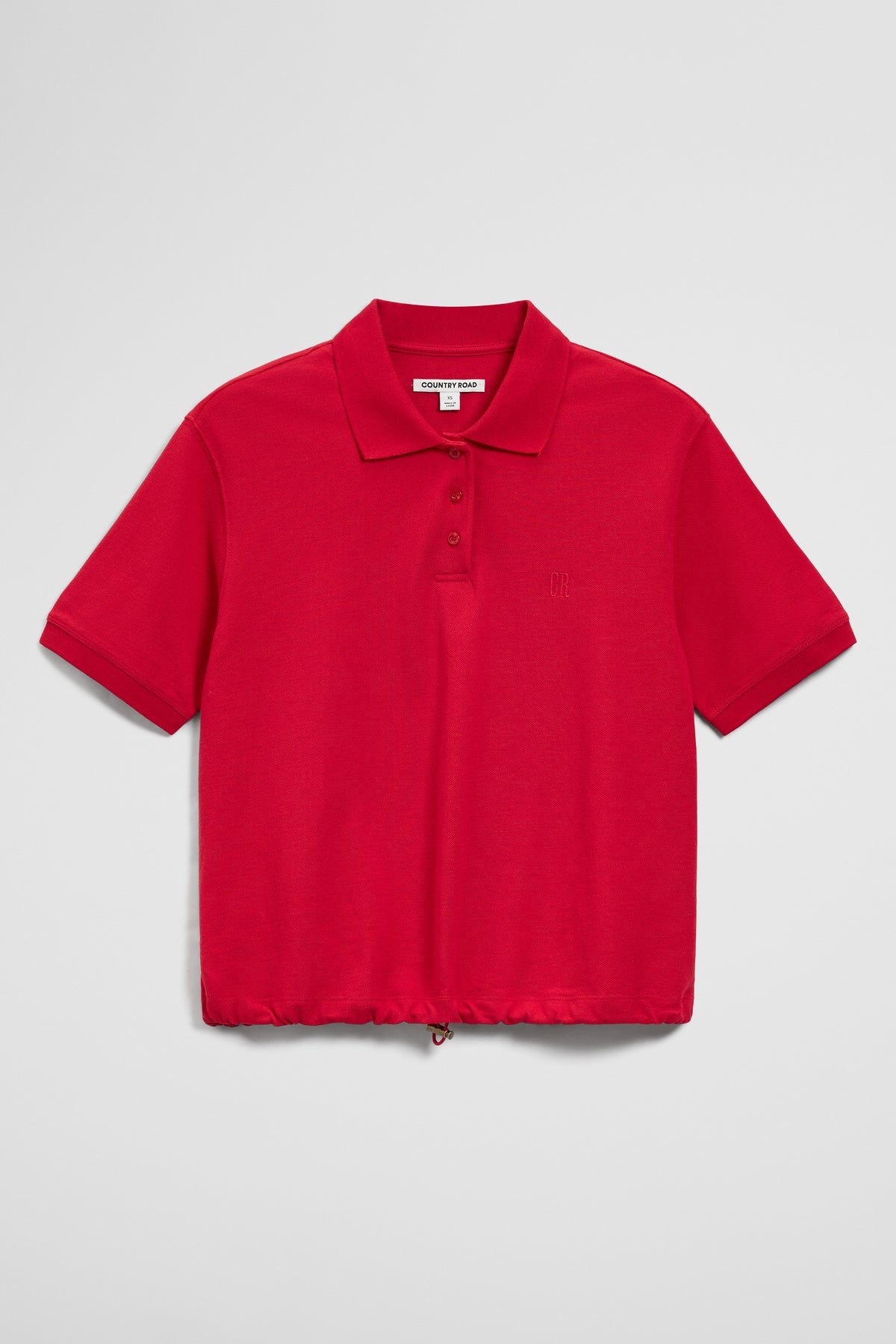 Drawcord Pique Polo