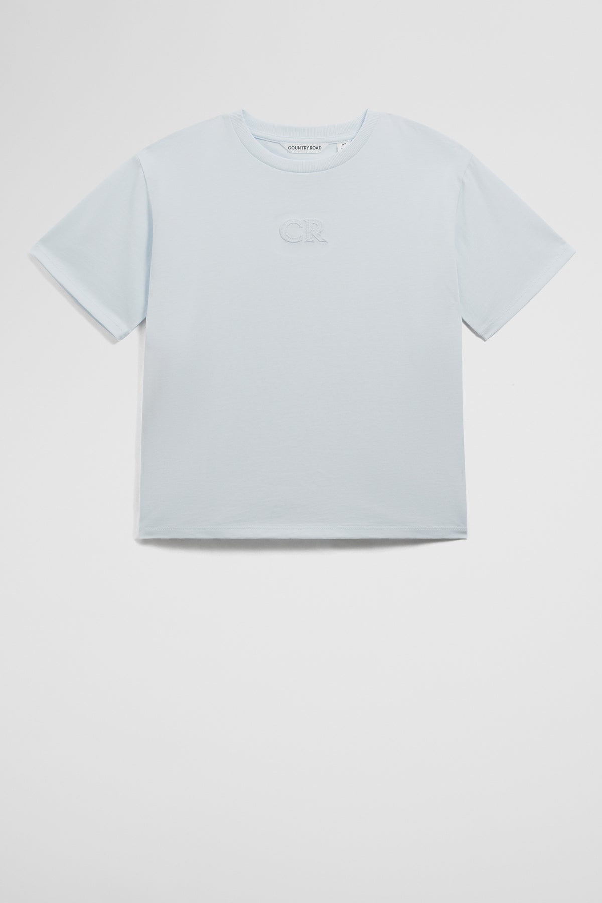 Australian Cotton Short Sleeve Applique Logo T-Shirt
