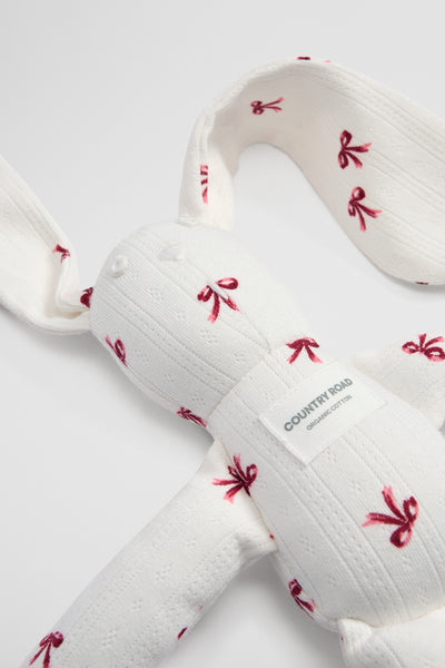 Organically Grown Cotton Pointelle Bunny